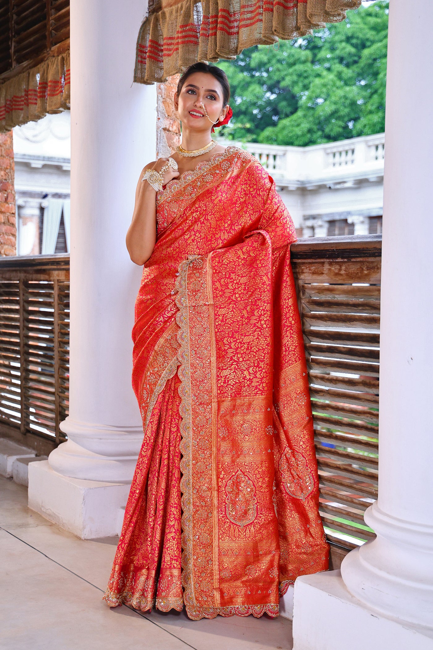South Zari Brocade with Jardoji